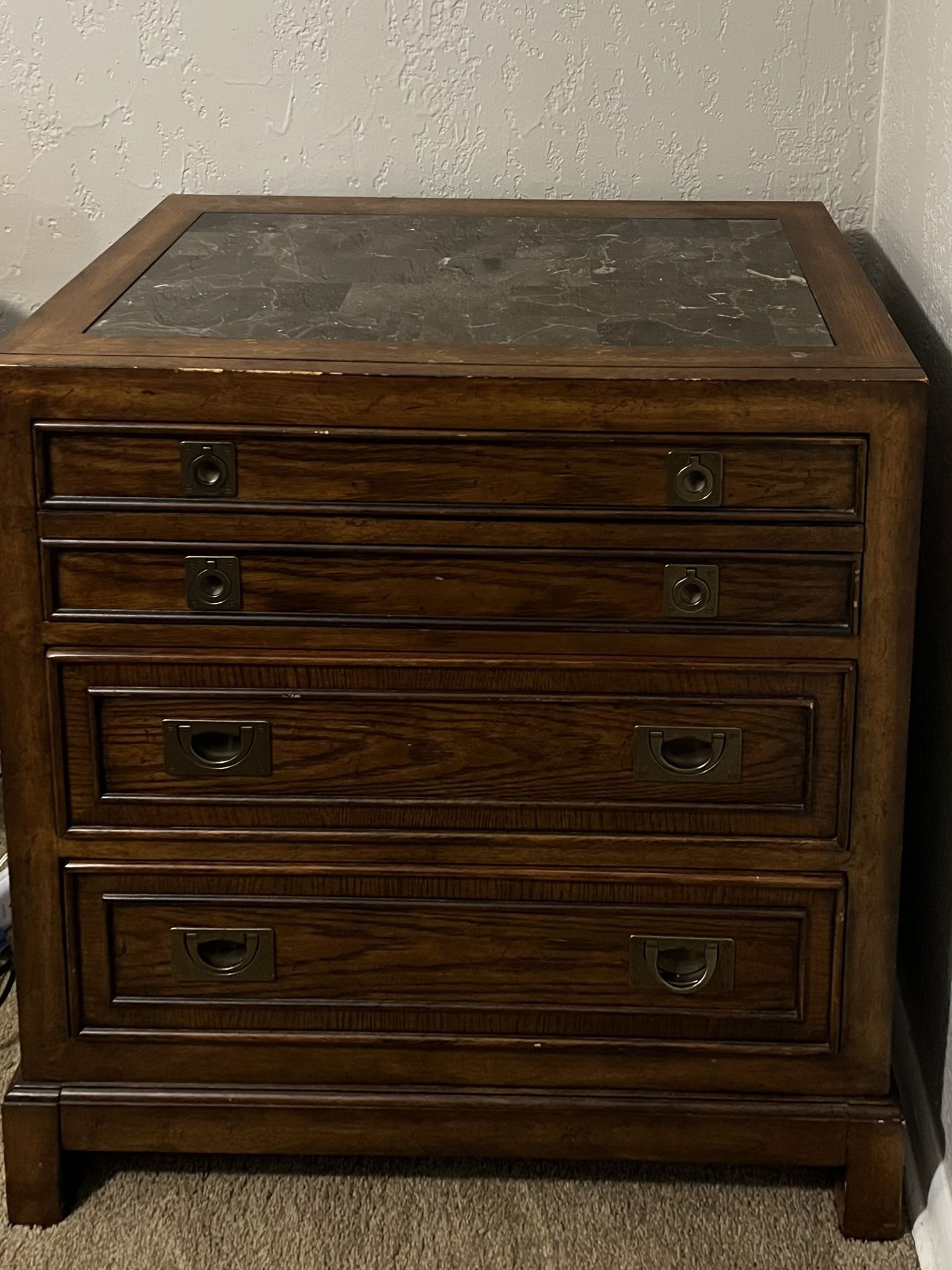 Marble Top Dresser