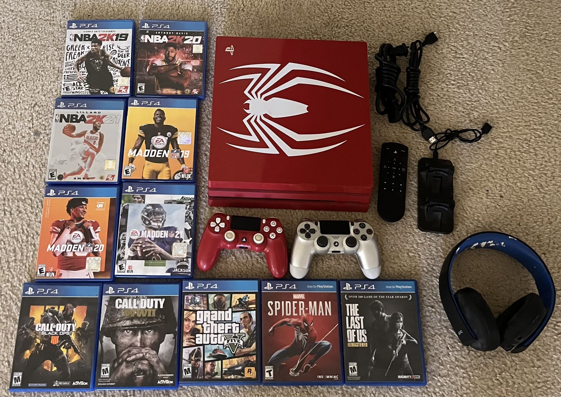 PS4 PRO LIMITED SPIDER-MAN 1TB