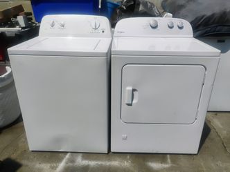 Whirlpool washer gas dryer