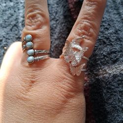 S925 Silver Women Ring 