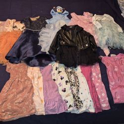 Girls 4t Dresses And Jammies