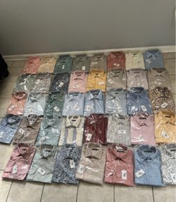 Lot of Men's Dress Shirts New with Tags