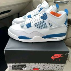 Air Jordan 4 Military Blue/ Industrial Blue- Size 12- From Nike SNKRS APP- $240