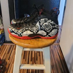 Foamposite 1 Snakeskin Sz 8 Good Cond $130