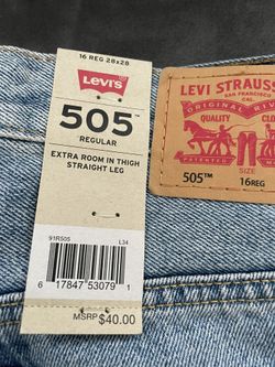 Boys Levi’s Size 16 Reg 505 Regular 