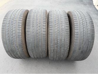 (4) 275/60R20 Tires Pirelli Scorpion AS Plus