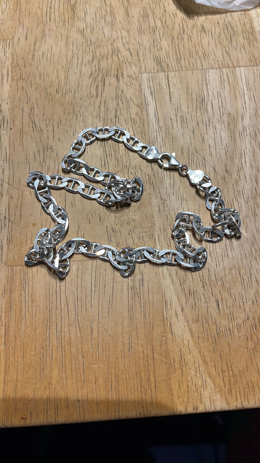 Sterling Silver .925 Necklace Italy