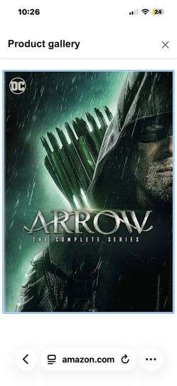 ARROW The Complete Series blue ray dvd Set