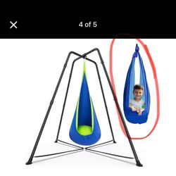 Indoor & Outdoor Sensory Swing! Safe Swinging.