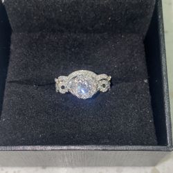 14k Engagement Ring Set