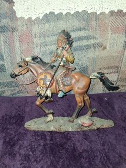 Indian on a horse