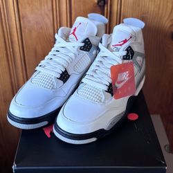Jordan 4 White Cement 2025