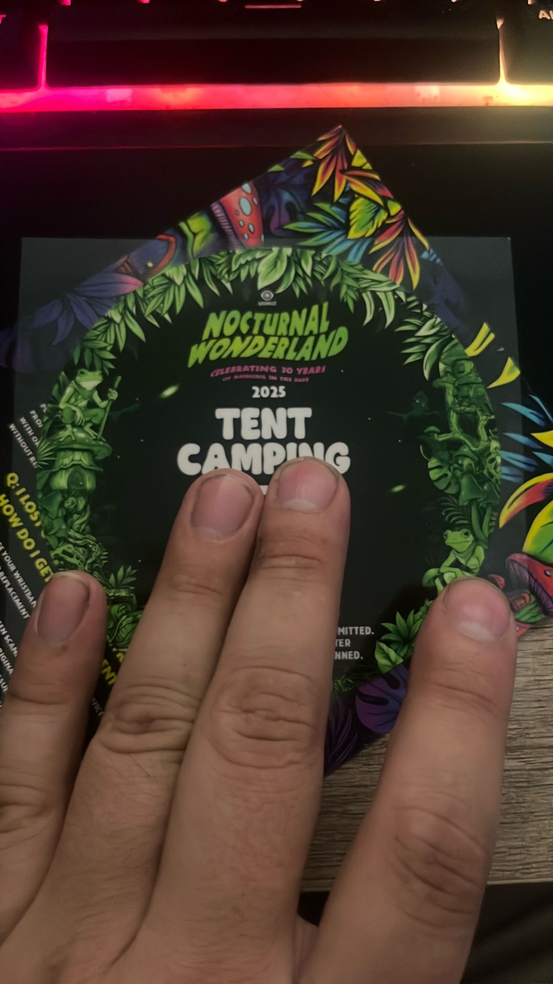 Selling 2 Day GA Ticket and Regular Tent Camping 