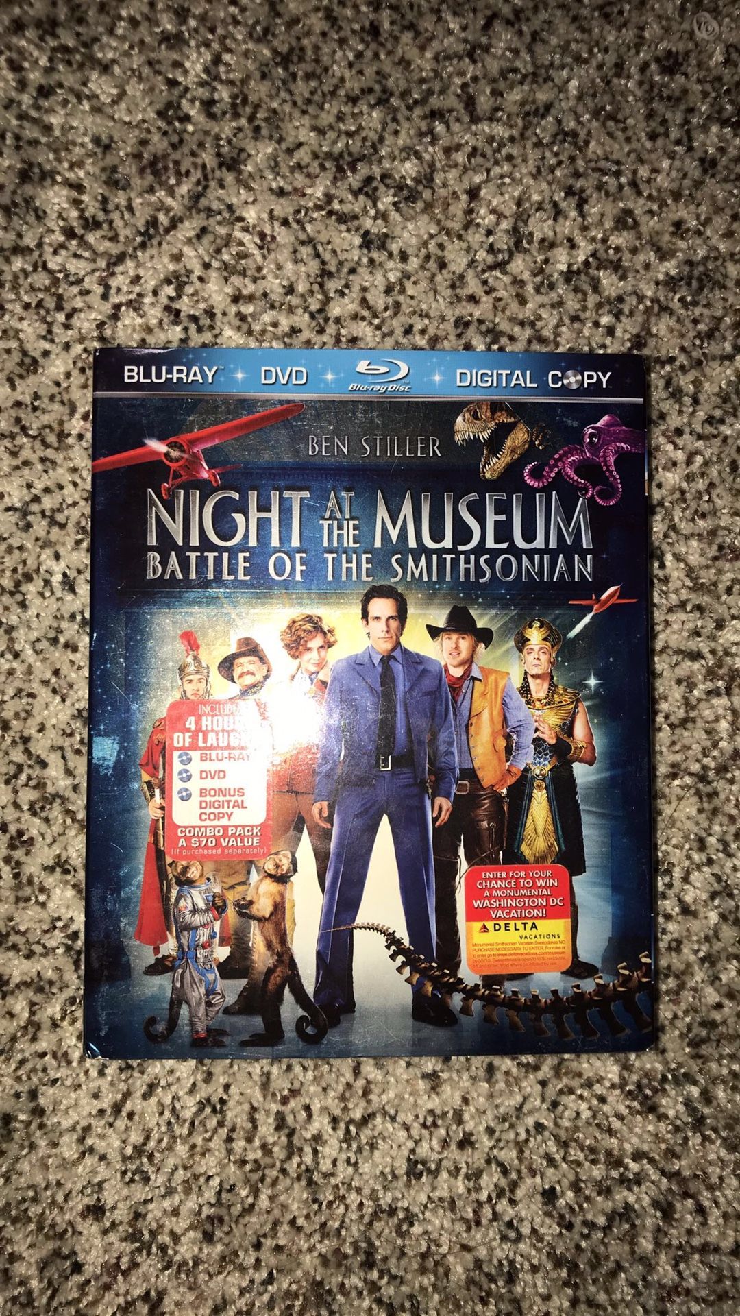 Night at the museum movie- bonus pack