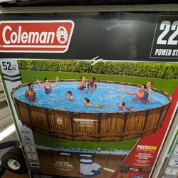 Above Ground Swimming Pool 22 Ft 52 In Deep