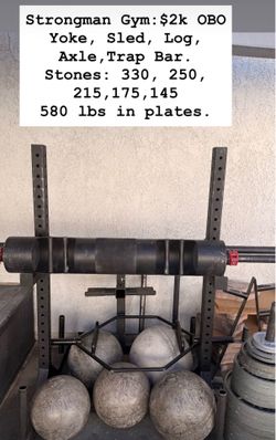 Strongman Equipment $2k OBO