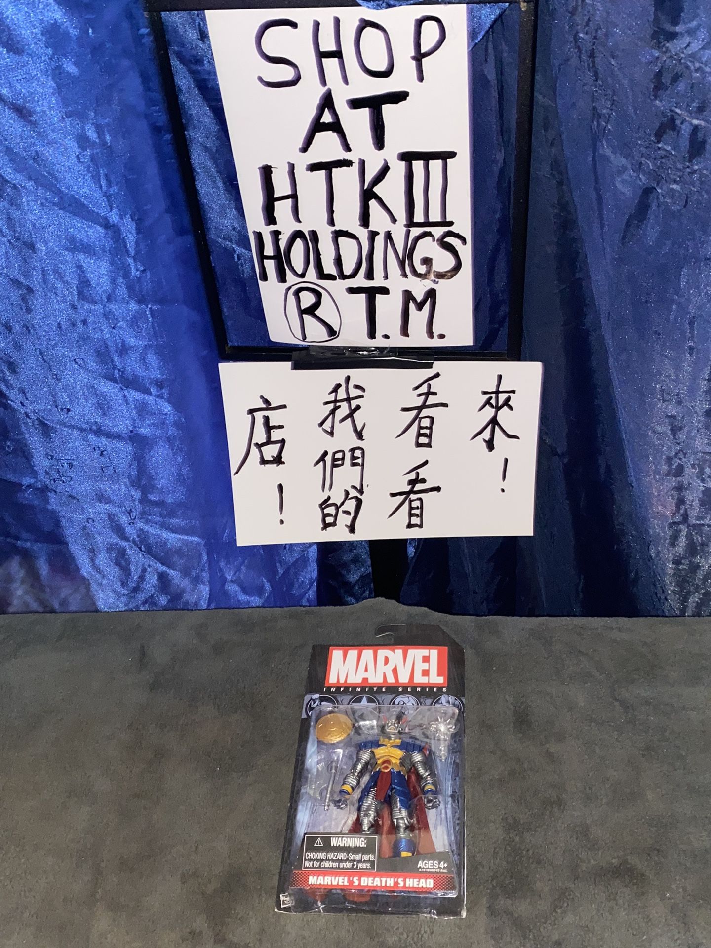 Marvel Infinite Series: Deaths Head. New On Card.