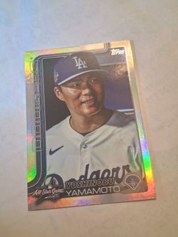 2025 Yoshinobu Yamamoto, All Star Game,  Topps Card # ASG-32