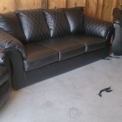 New Couch / Bed Sofa  , Love Seat And Rocking Chair Recliner Moving Must Sell ASAP Firm Price Lowballers Will Be Ignored. Don't Miss Out 