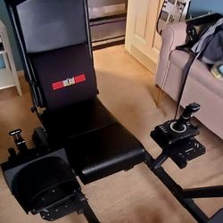 Next Level Racing F-GT Cockpit with Combat Flight Pack Xbox PS5 PC