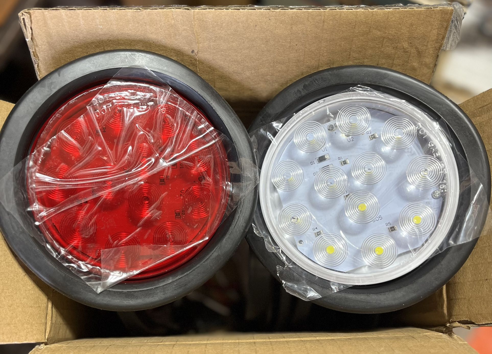 6 LED TAIL Lights For Dollies,Trailers, Rv, Work Trucks for Sale in El ...