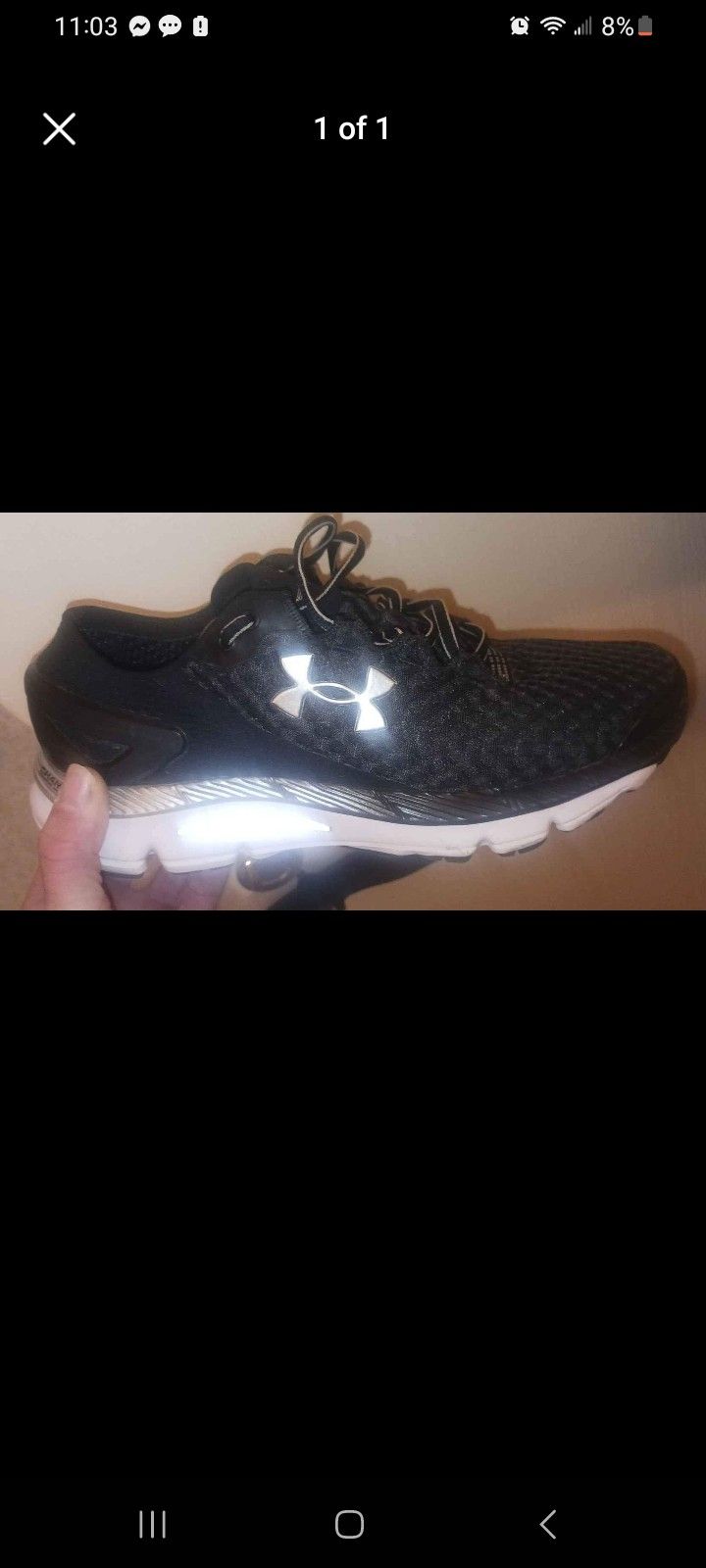 Under Armor Shoes  Size Brand New Still Never Worn.