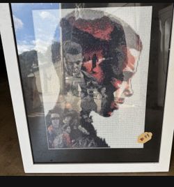 Stranger Things diamond painting, handmade frame