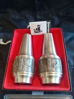 Norwegian Pewter Salt n Pepper Shaker