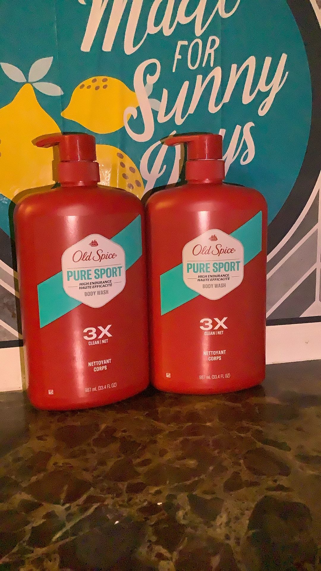 2-Old Spice Men Body Wash 33.4oz 2 For $16