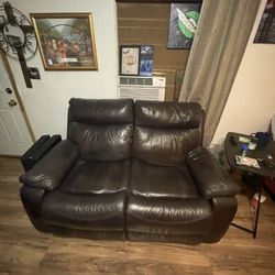 Ashley Furniture Love Seat 100% Real Leather!