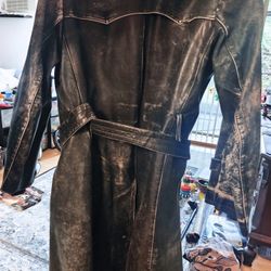 Very cool vintage men's leather coat