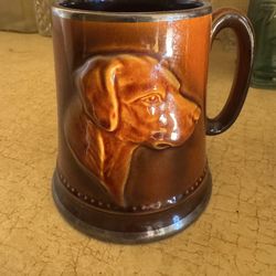 Sylvac Pottery English Hunting Dog Tankard Mug