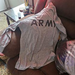 Army Jackets. Shirts. And Shorts 