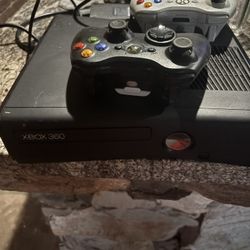 Xbox 360 With Controller And Wired