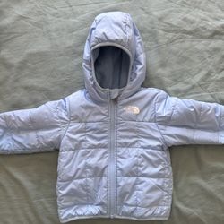 The North Face Baby Blue Puff Coat 12-18m