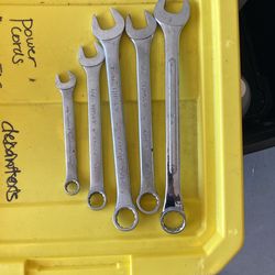 Combination Wrench Set $20