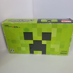 New Nintendo Minecraft 2ds LL Japanese Limited Edition