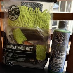 Chemical Guys Wash Mitt + Honeydew Snow Foam Bundle – Brand New & Unopened! 🚗✨
