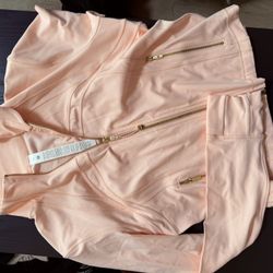 Lululemon Pink Jacket Brand New 