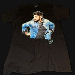 Thomas Rhett Black Graphic Concert T-Shirt