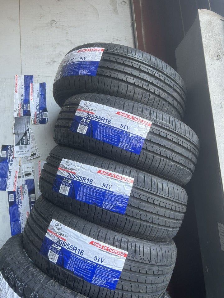 New 205/55/16 Atlander Tires