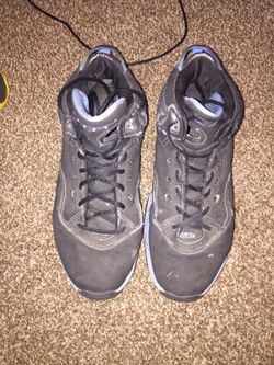 Black and blue Jordan's size 13