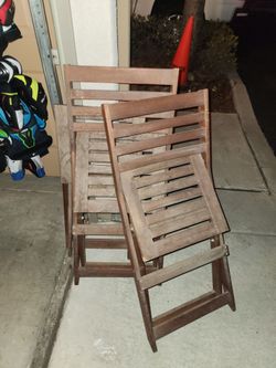 Patio chairs
