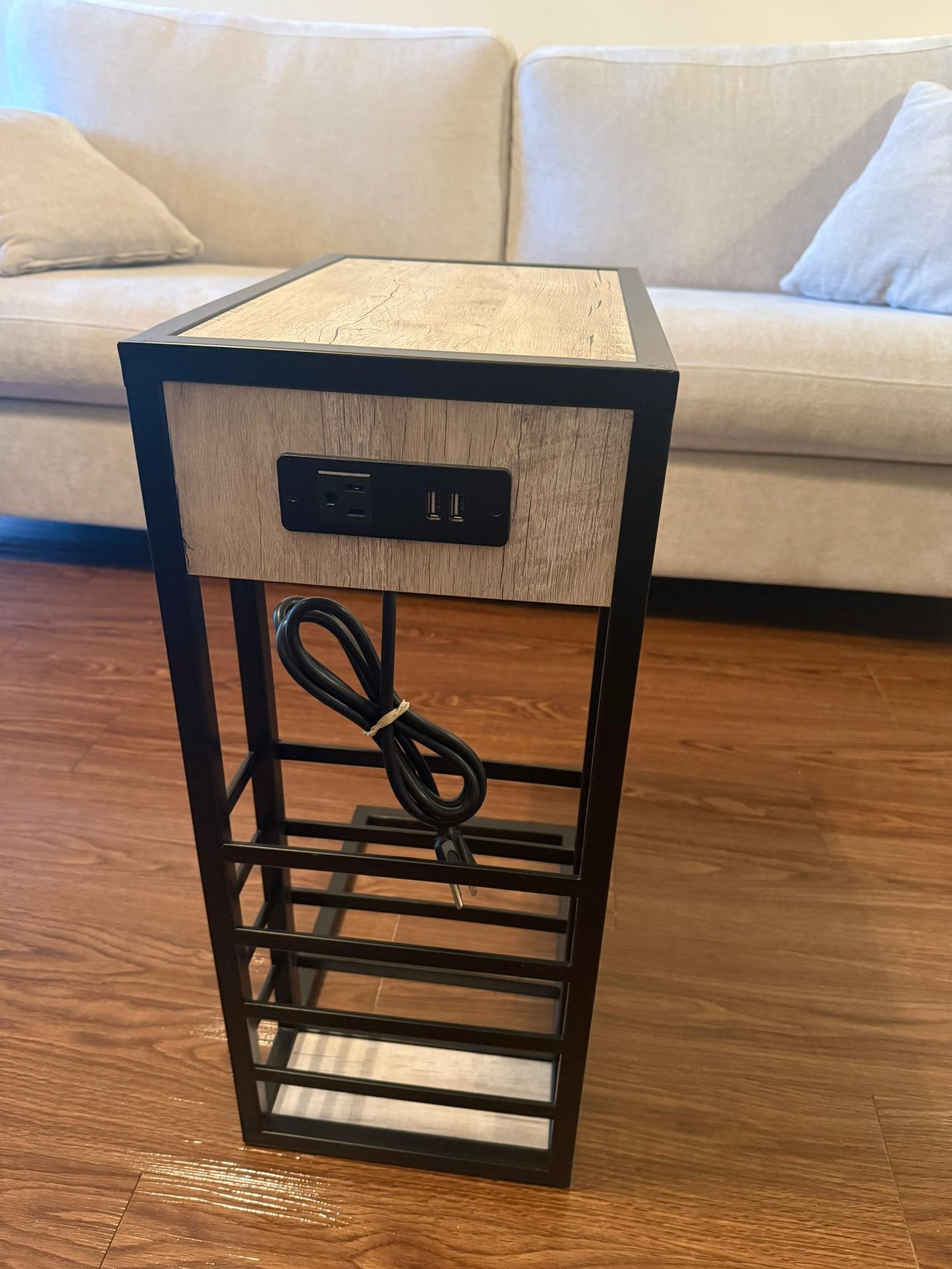 Nightstand with charging capabilities