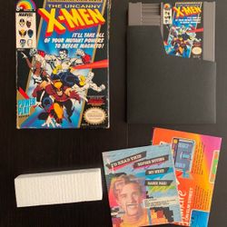 NINTENDO NES MARVEL THE UNCANNY X-MEN 