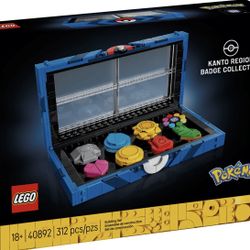 Lego Pokemon  40892 Kanto Region Badge Collection- New