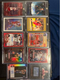 Autographed sports cards
