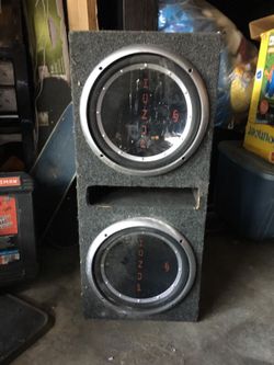 Speakers punch