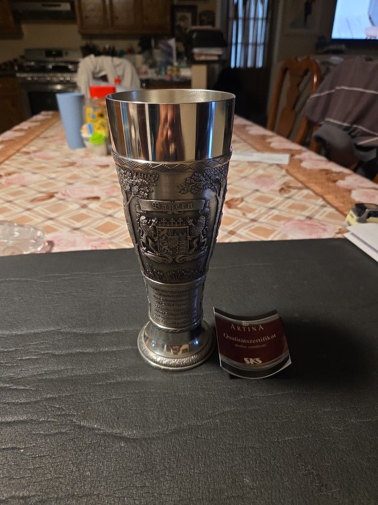 Bavaria Pewter Wheat Beer Tulip [SkS]