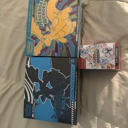 New 3 Box Pokeman Lot